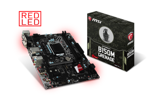 MSI giới thiệu bo mạch chủ B150M và H110M Grenade với đèn LED cực ngầu cho game thủ