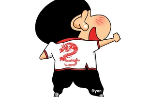 Chết cười với bộ ảnh siêu ngộ nghĩnh khi Shin Bút Chì "tấn công" Liên Minh Huyền Thoại