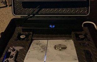 Phục lăn game thủ tự chế "PlayStation GO", quẩy game PS4 mọi lúc mọi nơi