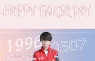 Thì ra đây là cách người Hàn tổ chức sinh nhật cho Thánh Nerf, họ gọi đó là "Faker Day"