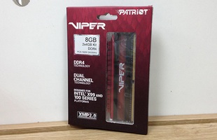 Đánh giá RAM Patriot Viper: Hiệu năng mạnh mẽ, giá cực đáng yêu