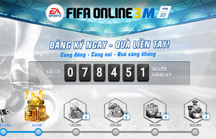 Garena Việt Nam bất ngờ hào phóng, vung quà tặng nhân ngày FIFA Online 3 Mobile Open Beta