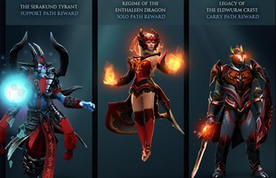 Vẻ đẹp “khó cưỡng” của các phần thưởng hấp dẫn trong DOTA 2 Compendium Winter