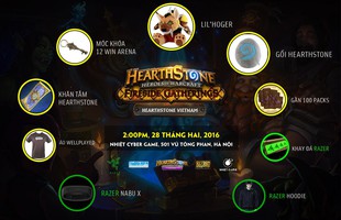 Cộng đồng Hearthstone Việt rộn ràng với buổi Offline đầu xuân