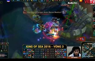 King of SEA 2016 (Game 1): Boba Marines hủy diệt BKT bằng 2 pha cướp Baron thần thánh