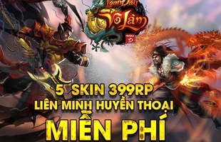 Kết quả quay thưởng 5 trang phục 399RP Liên Minh Huyền Thoại (số ngày 10/3)