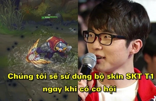 Phỏng vấn Faker: "Chúng tôi sẽ sử dụng bộ trang phục SKT T1 mới ngay khi có cơ hội"