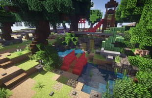 Phim hoạt hình nổi tiếng nhất Nhật Bản được fan cuồng tái hiện trong Minecraft