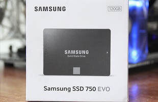 Samsung SSD 750 EVO 120 GB: Món đồ chơi cực ngon đầu năm mới