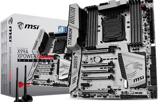 MSI giới thiệu bộ đôi mainboard cao cấp X99 và Z170 TITANIUM