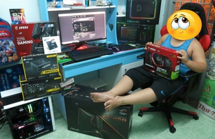 Em bé 10 tuổi tại Sài Gòn sở hữu dàn máy chơi game khủng khiến các anh các chú phải ghen tị