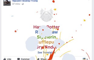 Game thủ Việt đang sốt với trò comment chữ Harry Potter trên Facebook