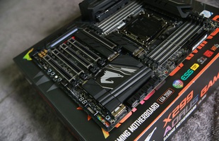 Đánh giá bo mạch chủ Gigabyte Aorus X299 Gaming 9 - Nam tính thế này có ai cưỡng lại được?