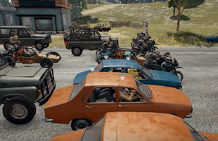 Chán bắn nhau, game thủ PUBG hò nhau kiếm xe để... lập giải đua xe bắn súng y chang Death Race