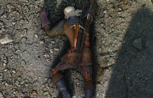 Xuất hiện bản mod biến The Witcher 3 thành game sinh tồn, Geralt phải bò xuống đất ăn cỏ vì... quá đói