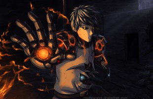 Chiêm ngưỡng bộ tranh fan art tuyệt đỉnh về người máy siêu đẳng Genos trong One Punch Man