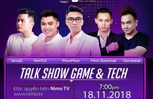 18/11 tới đây: PewPew và Độ Mixi sẽ "song kiếm" tại Talkshow đặc biệt PUBG vs COD:BO4