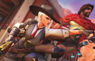 Phản ứng vui của fan LMHT khi thấy Overwatch nhá hàng nữ xạ thủ mới với mái tóc trắng và tên gọi "Ashe"