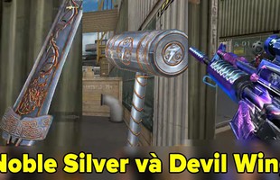 Đột Kích: Bộ Noble Silver có thêm 2 món mới, hiệu ứng dơi quỷ xuất hiện trong bộ Devil Wing