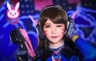 Cosplay D.Va tuyệt đẹp từ hot girl người Mỹ gốc Việt Hana Đinh