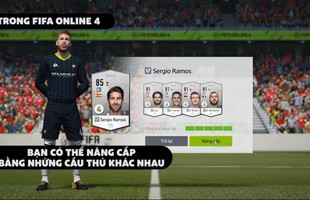 Khác hẳn FIFA Online 3, FIFA Online 4 cho phép đập thẻ bằng nhiều cầu thủ khác nhau