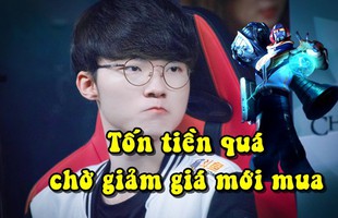 Kiếm 50 tỷ VNĐ/năm, thế nhưng Faker vẫn chờ  đúng đợt giảm giá mới mua trang phục Ryze SKT của chính bản thân mình