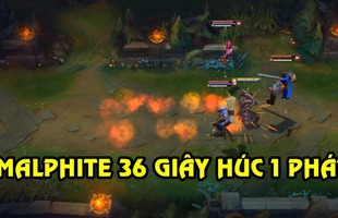 LMHT: Riot đưa Malphite Full AP trở lại, cứ 36 giây lại húc một phát thì ai chịu nổi