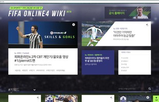 Xuất hiện trang wiki dành riêng cho FIFA Online 4 tại Hàn Quốc!?