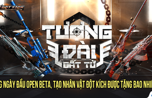 Cộng đồng game thủ Đột Kích tranh cãi nảy lửa về thời gian Open Beta được tặng bao nhiêu GP?