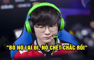 LMHT: Là người xúi Bang lao vào pha 1 cân 3, thế nhưng Faker lại nói với đồng đội rằng: "Bỏ nó đi, nó chết chắc rồi"