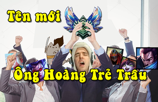 Cowsep phải đổi tên thành "Ông Hoàng Trẻ Trâu" để tránh bị gamer Việt troll, tuyên bố rank Kim Cương dễ hơn rank Vàng rất nhiều