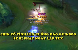 LMHT: Vẫn cố tình lên Cuồng Đao Guinsoo tại các giải đấu, Jhin sẽ bị hệ thống game phạt tự động