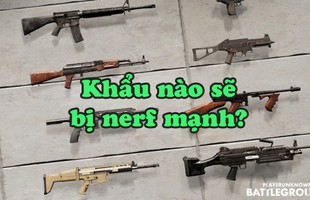 Điểm danh những khẩu AR dễ bị nerf nhiều nhất trong patch mới của PUBG