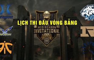 Lịch thi đấu vòng bảng MSI 2018, EVOS gặp Flash Wolves và Fnatic trong ngày đầu tiên