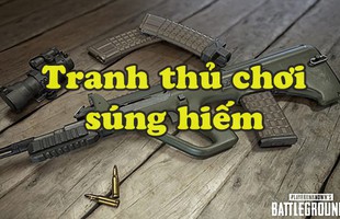 War Mode trở lại, game thủ tha hồ trải nghiệm các loại Súng Hiếm trong PUBG