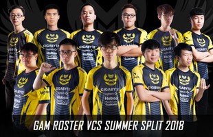 Xếp hạng sức mạnh các đội tuyển tại VCSA Mùa Hè 2018, GAM eSports chỉ đứng thứ hai