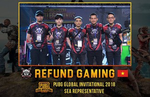 Chính thức: Team REFUND GAMING của Việt Nam đoạt vé đi chung kết thế giới PUBG