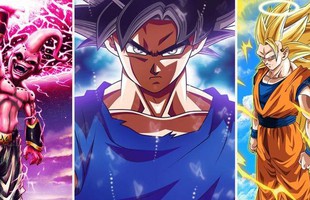 Đây là 8 hình dáng biến đổi chả được việc gì lắm trong Dragon Ball, đặc biệt số 3 toàn "bóp" team