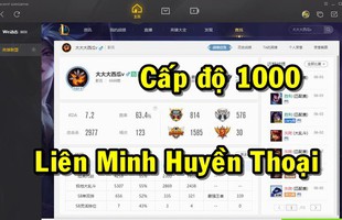 Đã tìm ra game thủ đầu tiên đạt cấp độ 1000 trong Liên Minh Huyền Thoại