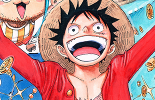 Tác giả One Piece hé lộ tạo hình của Luffy và Ace phiên bản "bô lão"