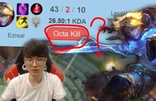 LMHT: Faker cầm Ezreal quẩy URF chóng hết cả mặt, lần đầu tiên ăn được "Octa kill"