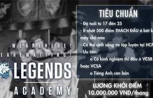 LMHT: Học theo Bắc Mĩ, EVOS tuyển quân cho đội Academy với thu nhập hấp dẫn 10 triệu/tháng