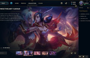 [PBE 8.19 lần 3] Riven Quán Quân có màu Hoàng Kim, trang phục Xayah Uyên Ương cập nhật cốt truyện "ngôn tình"