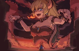 Chiêm ngưỡng những bức hình đáng yêu nhất về Bowsette - nàng công chúa ngược đời nhất của Mario