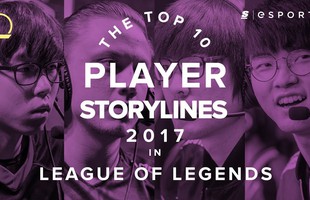 Faker và top 10 game thủ đáng nhớ nhất của làng Liên Minh Huyền Thoại trong năm 2017