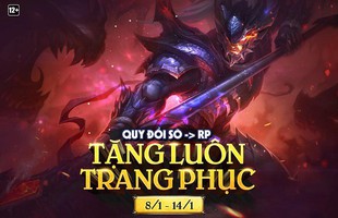 LMHT: Chỉ cần quy đổi sò sang RP, game thủ đã có ngay trang phục vĩnh viễn