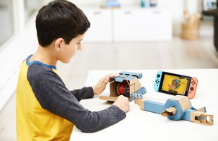 Thật bất ngờ Nintendo Switch cạnh tranh với cả Lego, tung ra bộ đồ chơi "robot" bìa carton ai cũng thèm muốn