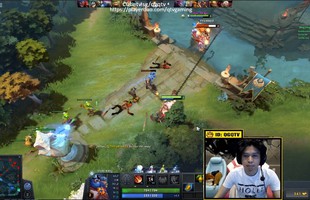 Tượng đài LMHT Việt - QTV phô diễn kỹ năng chơi Dota 2 trên Stream khiến cộng đồng game thủ không tiếc lời khen ngợi