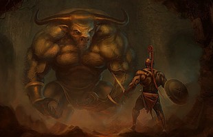 Quái vật nửa người nửa trâu và mê cung Labyrinth trong thần thoại Hy Lạp