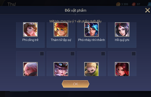 Liên Quân Mobile: Garena tặng FREE 8 skin, 3 vé quay, Thẻ bảo hộ hạng trong ngày 20/10